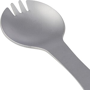 Stainless steel spork Noe, silver