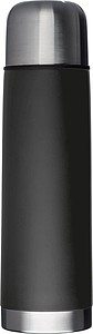 Stainless steel thermal flask, black