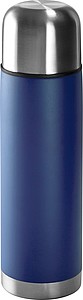 Stainless steel thermal flask, blue