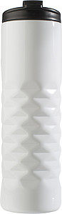 Stainless steel thermos mug (460ml).