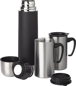 Stainless steel thermos setNeutral