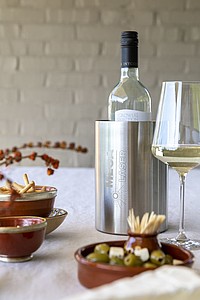 Stainless steel wine coolerSilver