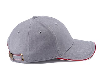 STAN six panel cap, grey