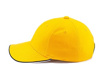 STAN six panel cap, yellow