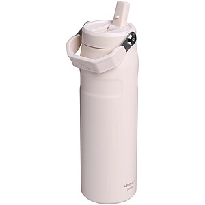 Stanley IceFlow™ 2.0 700 ml water bottle with flip straw, light pink