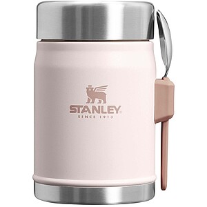 Stanley Legendary 400 ml food jar with spork, light pink