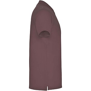 Star short sleeve mens polo, pale red