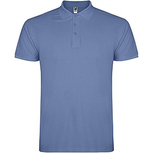 Star short sleeve mens polo