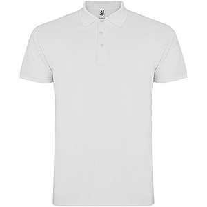 Star short sleeve mens polo