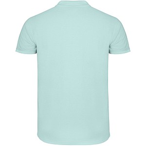 Star short sleeve mens polo