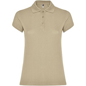 Star short sleeve womens polo