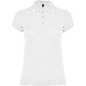 Star short sleeve womens polo