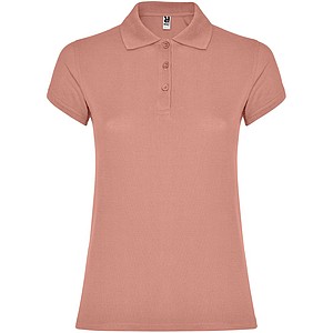 Star short sleeve womens polo