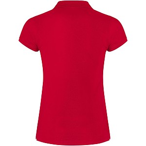 Star short sleeve womens polo