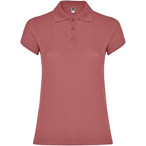 Star short sleeve womens polo