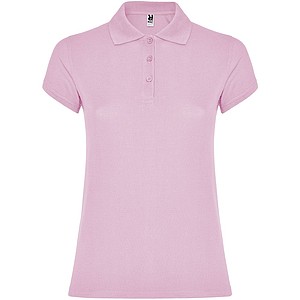 Star short sleeve womens polo