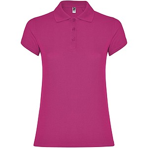 Star short sleeve womens polo