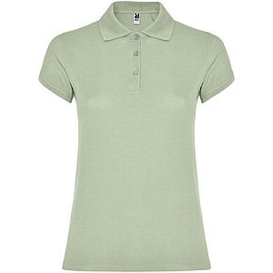 Star short sleeve womens polo