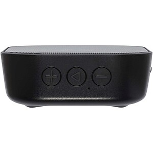 Stark 2.0 3W mini RCS recycled plastic Bluetooth® speaker, solid black
