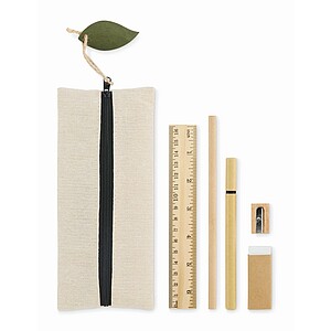 Stationery set, black