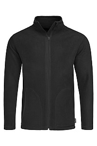Stedman Active Fleece Jacket Men, black, L
