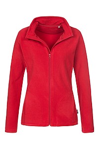 Stedman Active Fleece Jacket Women, scarlet red, S