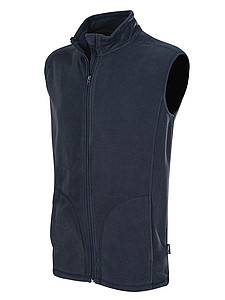Stedman Active Fleece Vest Men, blue midnight, S