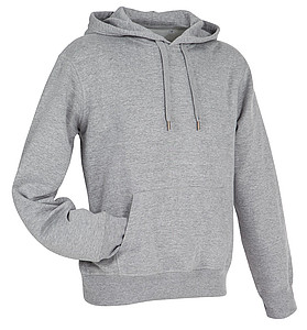 Stedman Active Sweat Hoody Men, grey heather, S