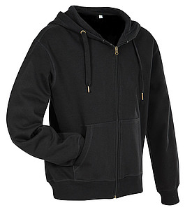 Stedman Active SweatJacket Men, black, L
