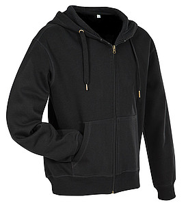 Stedman Active SweatJacket Men, black, S