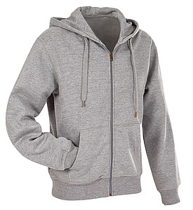Stedman Active SweatJacket Men, grey heather, M