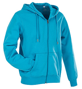Stedman Active SweatJacket Men, hawaii blue, M