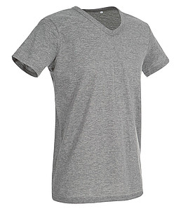 Stedman Ben V-Neck, grey heather, L