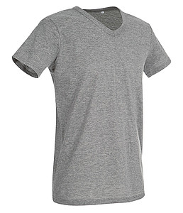 Stedman Ben V-Neck, grey heather, S