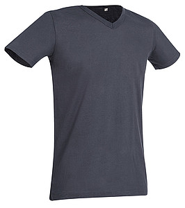 Stedman Ben V-Neck, slate grey, L