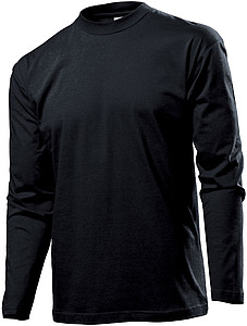 Stedman Classic-T Long Sleeve Men, black, L