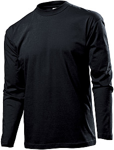 Stedman Classic-T Long Sleeve Men, black, S