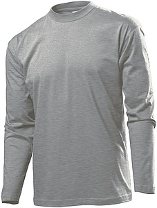 Stedman Classic-T Long Sleeve Men, grey heather, S