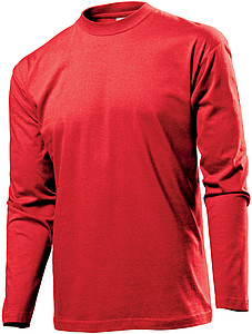 Stedman Classic-T Long Sleeve Men, scarlet red, L