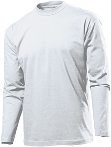 Stedman Classic-T Long Sleeve Men, white, L
