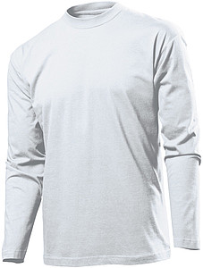 Stedman Classic-T Long Sleeve Men, white, S