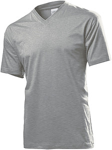 Stedman Classic-T V-neck Men, grey heather, L