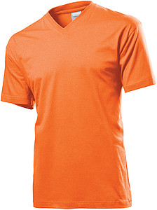 Stedman Classic-T V-neck Men, orange, S