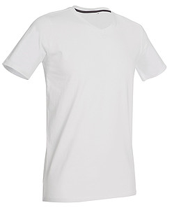 Stedman Clive V-Neck, white, M