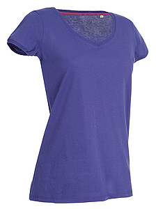 Stedman Megan V-Neck, deep lilac, S