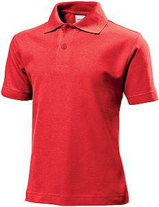 Stedman Polo Junior, scarlet red, XL
