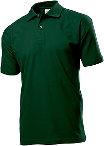 Stedman Polo Men, bottle green, S