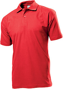 Stedman Polo Men, scarlet red, L