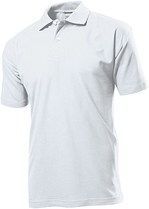 Stedman Polo Men, white, S