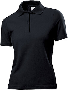 Stedman Polo Women, black, M